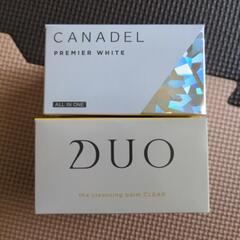 カナデルとDUOのスキンケアセット