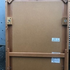 美品　ワイド自立式大型姿見　ミラー　の画像