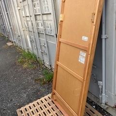 美品　ワイド自立式大型姿見　ミラー　の画像