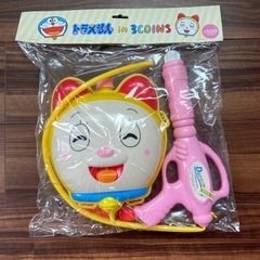 3coins リュック型水鉄砲　ドラミちゃん