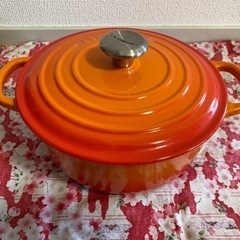 ルクルーゼ　20cm 鍋の画像