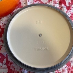 ルクルーゼ　20cm 鍋の画像