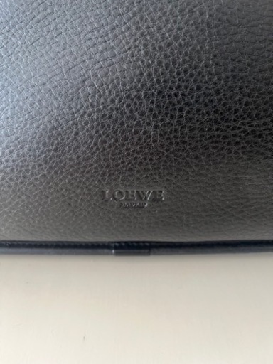 LOEWE  ヴィンテージ　ビジネスバッグ　黒革