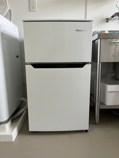 【美品】Hisense HR-B95A 2ドア冷蔵庫