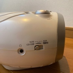 CDプレーヤー　無料でお譲りします。の画像