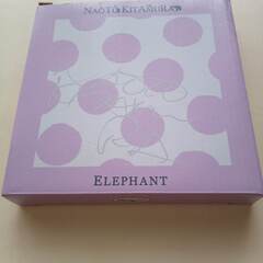 北村直登デザイン　 絵皿　象の画像