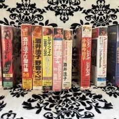 【取引決定しました】懐かしい　アイドルVHSテープなどの画像