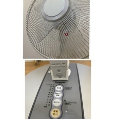 Panasonic  扇風機 1/fゆらぎ 温度センサー搭載 リモコン付 の画像