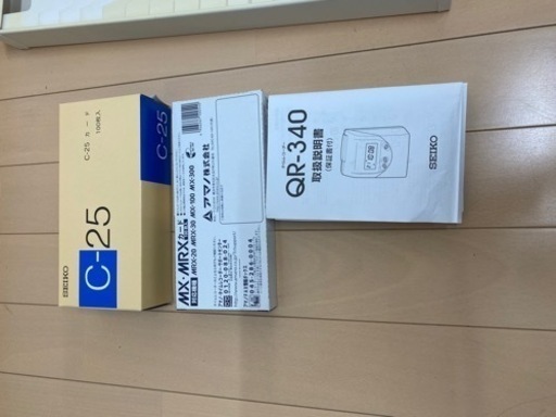 タイムレコーダー　SEIKO QR-340