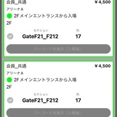 5月12日琉球ゴールデンキングスチケット2枚の画像