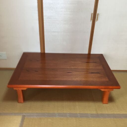 最終値下げ！☆彡超美品！脚折座卓テーブル（120㎝×75㎝）２個セット（ばら売り可）