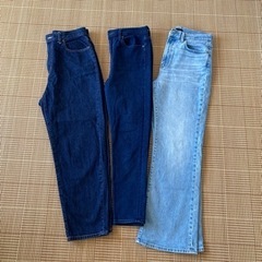 UNIQLOデニム　レディース71cm ３本セット