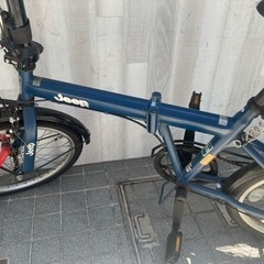 折りたたみ自転車　jeepの画像