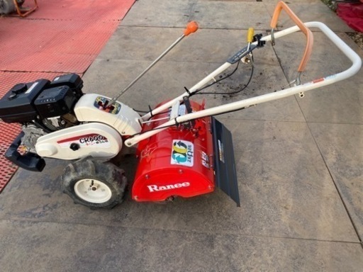 ラーニー耕耘機CR600正逆転キャブレター清浄済、エンジンオイル交換済埼玉県