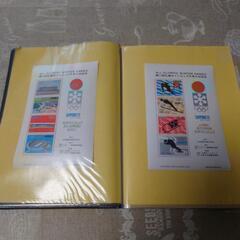 札幌オリンピック記念シール(切手ではありません)ストックブック付きの画像