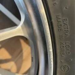 19インチ　WORK タイヤホイール　1本の画像