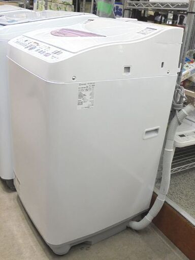 札幌白石区 洗濯6.0Kg ヒーター乾燥3Kg 洗濯乾燥機 2014年製 シャープ ES-TG60L 洗濯機 乾燥機 衣類乾燥 本郷通店