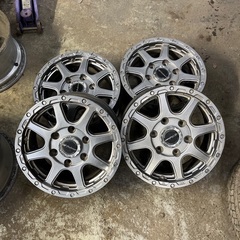 ワーク エクイップ 03 4本セット❗️タイヤほぼ新品❗️軽や軽トラなどに！