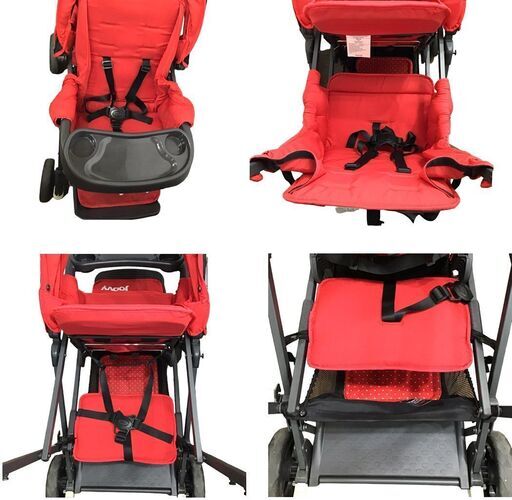 23R105 ジC JOOVY ジュービー カブース 2人乗りベビーカー CA-41686