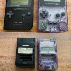 決まりました！ゲームボーイ、ポケット、カラー、アドバンスの画像