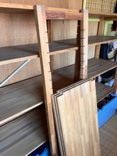 （引き渡し完了）木製3連什器