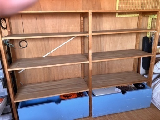 （引き渡し完了）木製3連什器