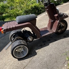 ジャイロx 初期型　ミニカー登録書類あり　部品取り　の画像