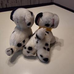 101匹わんちゃんビデオテープ&犬ぬいぐるみ2個の画像