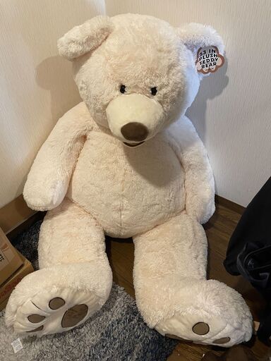 コストコのクマのぬいぐるみ約134cm（53インチ）