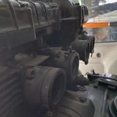 ゼファー　400のエンジン　実働の画像
