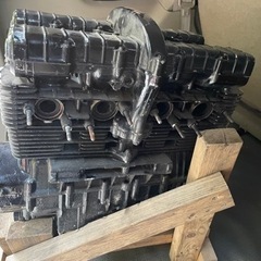 ゼファー　400のエンジン　実働の画像