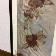 押し花額　椿の画像
