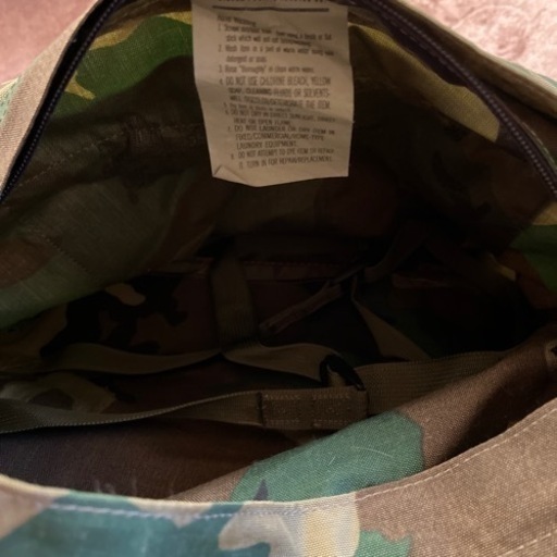 【未使用品】米軍ミリタリーバックパック　迷彩　