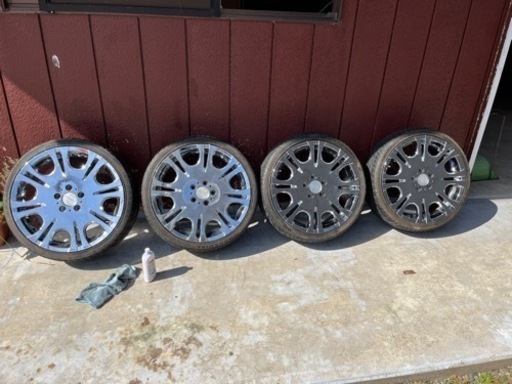 19インチメッキディッシュホイール