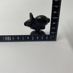 兎　文鎮　レトロ　鉄　ペーパーウェイトの画像