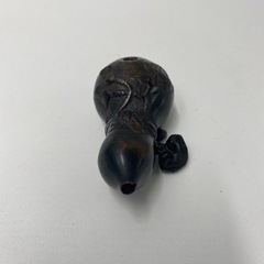 書道具　アンティーク　古銅水　瓢箪　小物の画像