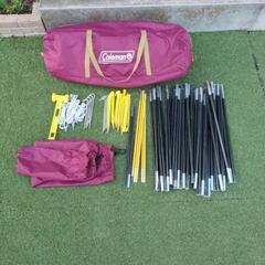 コールマン ドーム スクリーン タープ バーガンディ380 キャンプ