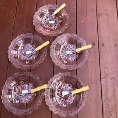 プリン皿3点セット5組+おまけ有りの画像