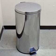 【平日取りに来ていただける方】ペダル式ステンレスペール★ゴミ箱★...