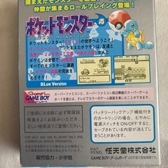決まりました。ポケットモンスター青の画像