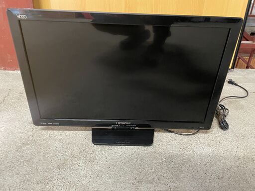 【良品】HITACHI 液晶テレビ 24インチ 2015年製 通電確認済み リモコンなし 人気 早いもの勝ち 引取歓迎 配送OK