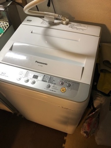 【引取の方は無料】縦型洗濯機5kg