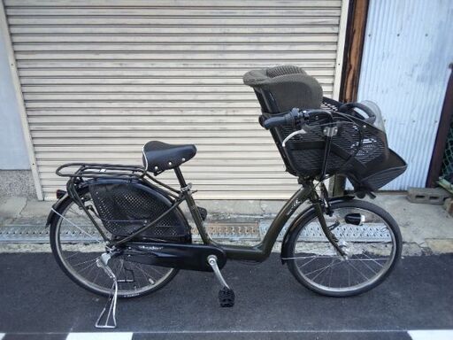 [436] 送料無料 ブリヂストン 電動自転車 アンジェリーノ G4A電動自転車E24Nブリヂストンアンジェリーノ前も後ろも