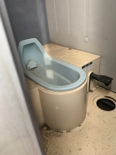 仮トイレ