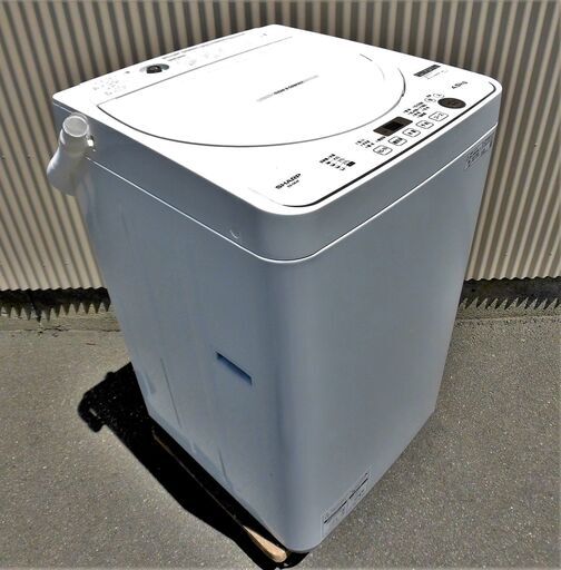 全国送料無料★3か月保障付き★洗濯機★2022年式★シャープ★ES-GE4F-C★4.5kg★Y-0501-109