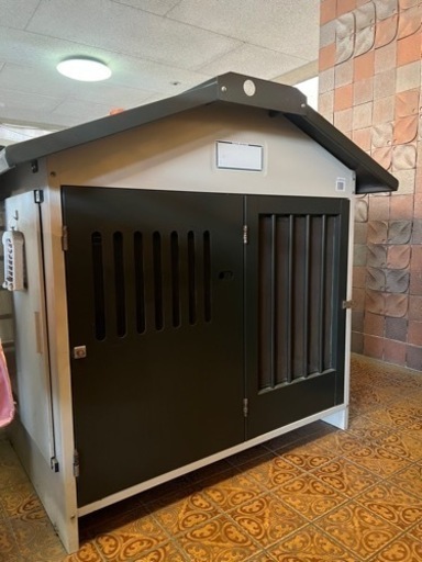 大型犬用スチール製犬舎