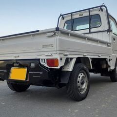 サンバートラック　軽トラ　農場のポルシェ　車検満R7年5月7日まで　ポッキリ価格　当日お持ち帰りの画像
