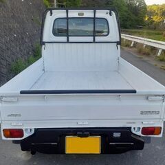 サンバートラック　軽トラ　農場のポルシェ　車検満R7年5月7日まで　ポッキリ価格　当日お持ち帰りの画像
