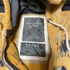 アバクロ パーカー L Abercrombie & Fitchの画像