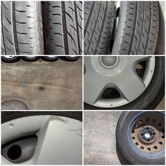 三菱、EKワゴンのタイヤ４本です。